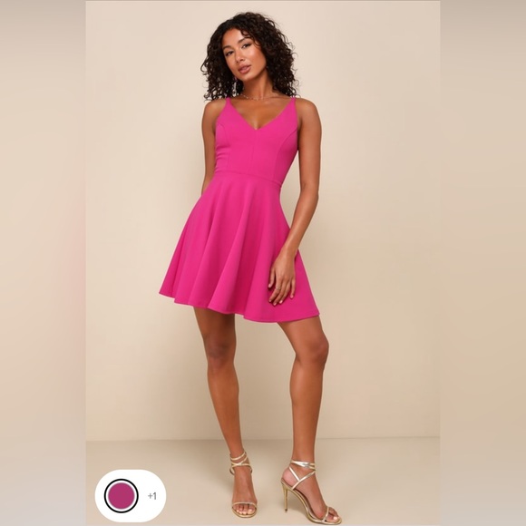 Lulus Pink Mini Dress - Picture 3 of 4